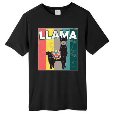 Llama Retro Tall Fusion ChromaSoft Performance T-Shirt