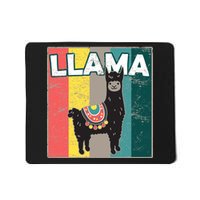 Llama Retro Mousepad