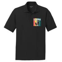 Llama Retro PosiCharge RacerMesh Polo