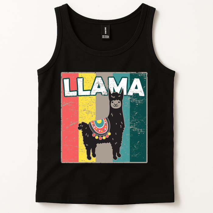 Llama Retro Tank Top