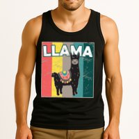 Llama Retro Tank Top