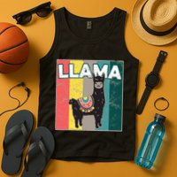 Llama Retro Tank Top
