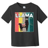 Llama Retro Toddler T-Shirt