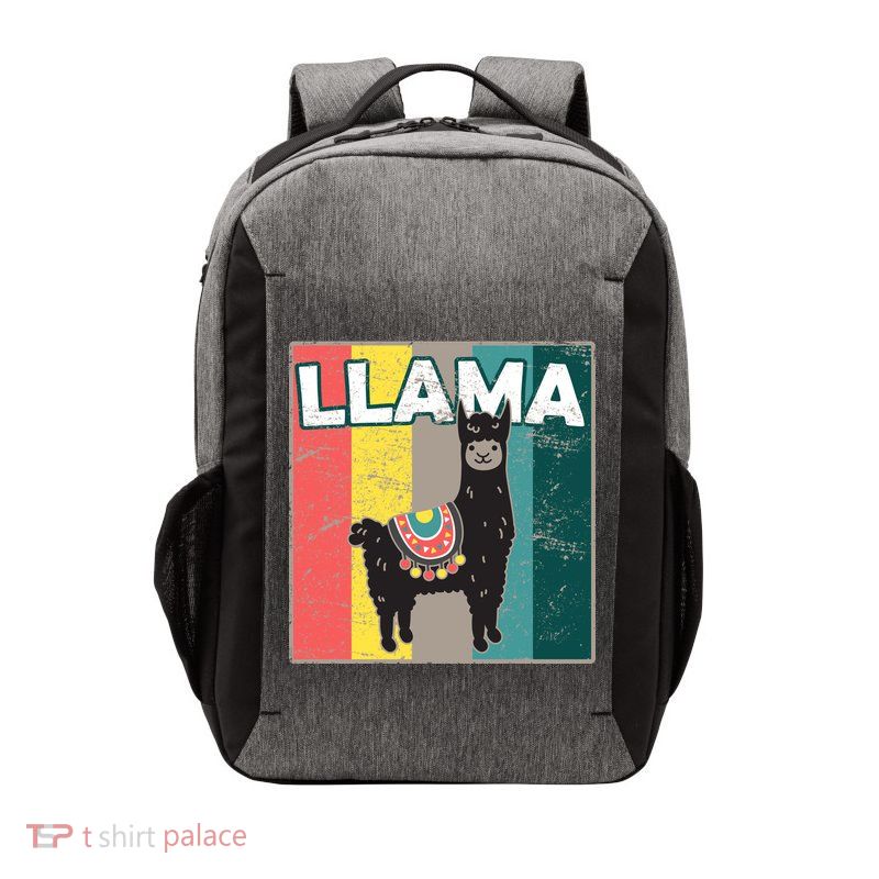 Llama Retro Vector Backpack