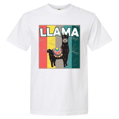 Llama Retro Garment-Dyed Heavyweight T-Shirt