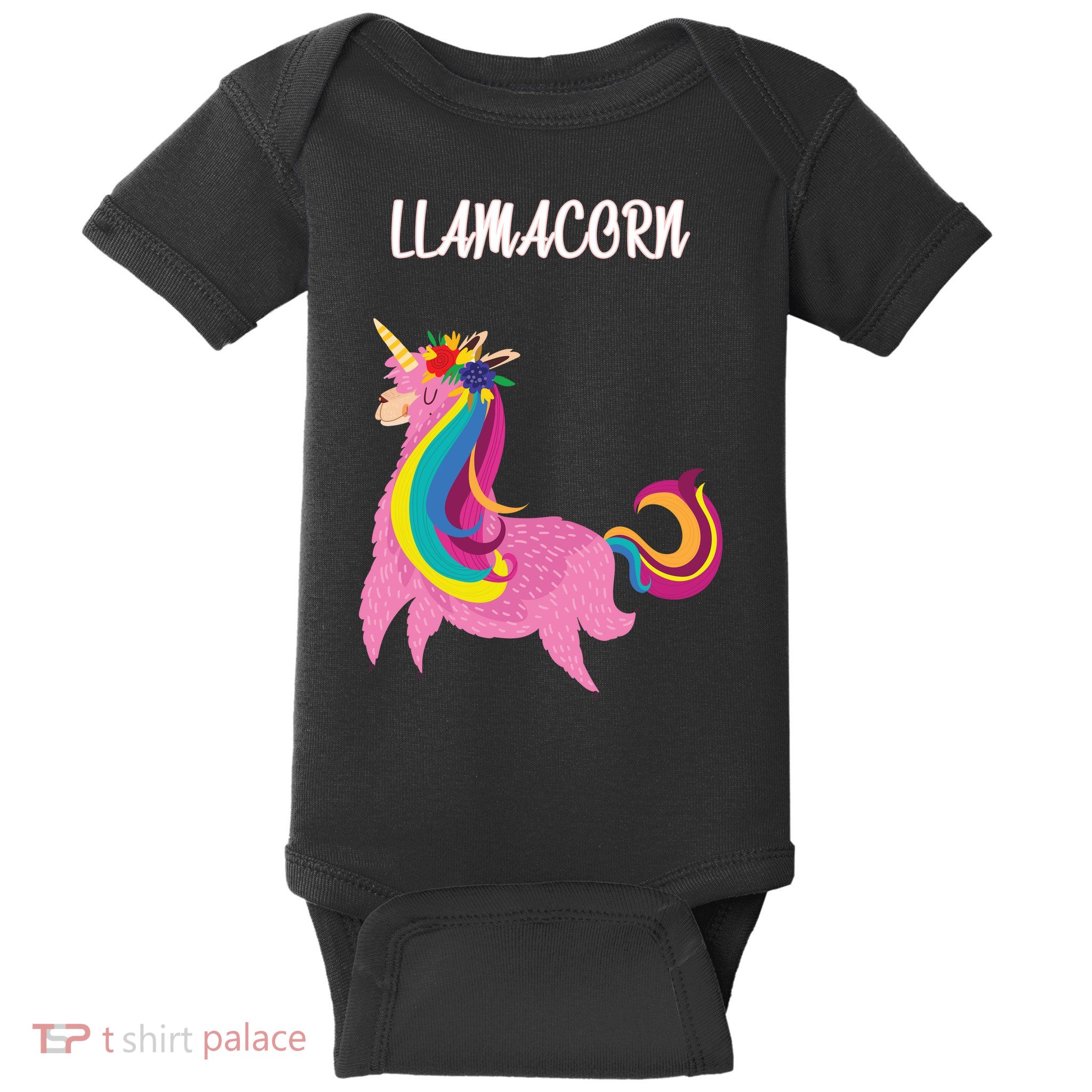 Llamacorn Baby Bodysuit