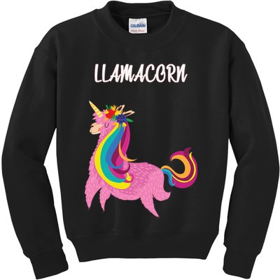 Llamacorn Kids Sweatshirt