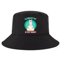 Llamast'ay 6 Feet Away Funny Social Distancing Cool Comfort Performance Bucket Hat