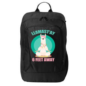 Llamast'ay 6 Feet Away Funny Social Distancing City Backpack