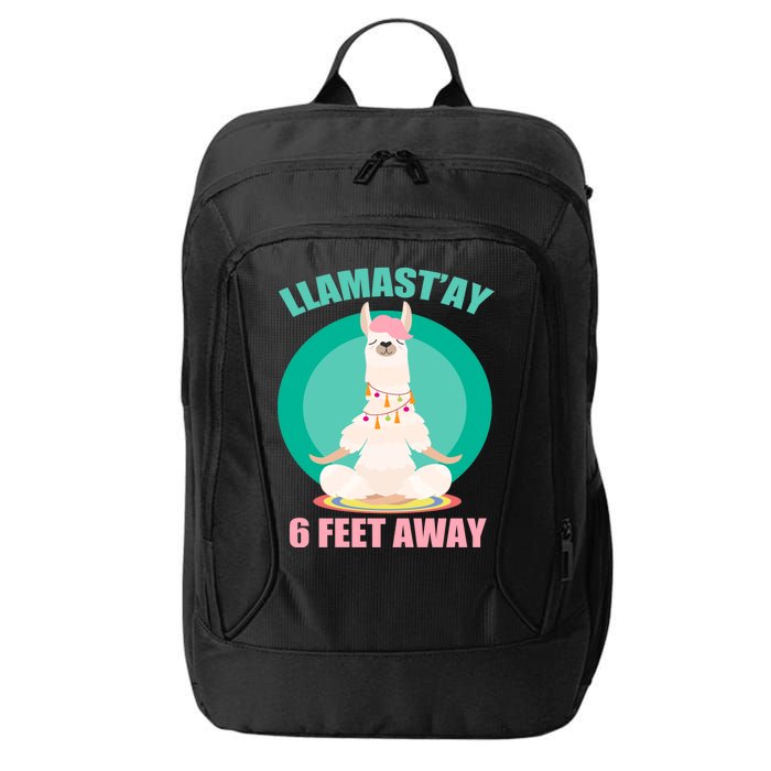 Llamast'ay 6 Feet Away Funny Social Distancing City Backpack