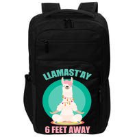 Llamast'ay 6 Feet Away Funny Social Distancing Impact Tech Backpack