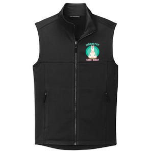 Llamast'ay 6 Feet Away Funny Social Distancing Collective Smooth Fleece Vest