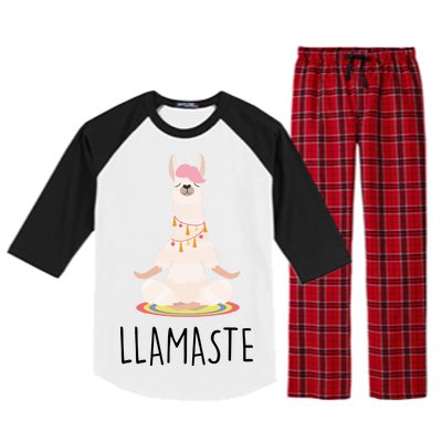 Llamaste Funny Lama Raglan Sleeve Pajama Set