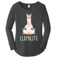 Llamaste Funny Lama Women's Perfect Tri Tunic Long Sleeve Shirt