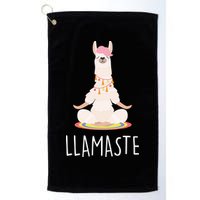 Llamaste Funny Lama Golf Towel