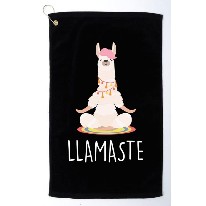 Llamaste Funny Lama Golf Towel