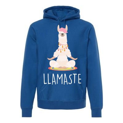 Llamaste Funny Lama Premium Hoodie