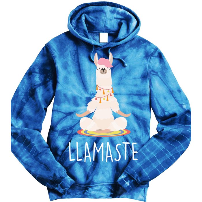 Llamaste Funny Lama Tie Dye Hoodie