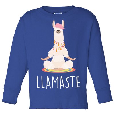 Llamaste Funny Lama Toddler Long Sleeve Shirt