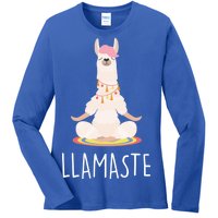 Llamaste Funny Lama Ladies Long Sleeve Shirt