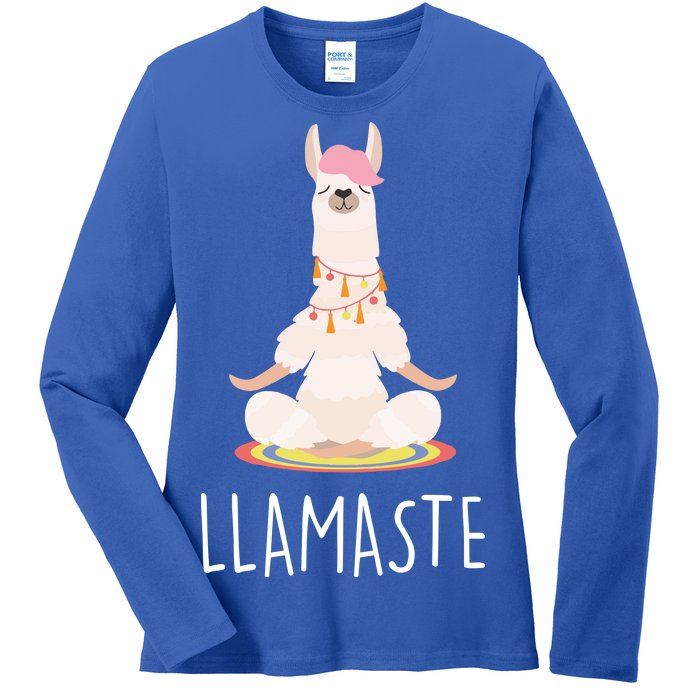 Llamaste Funny Lama Ladies Long Sleeve Shirt