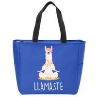 Llamaste Funny Lama Zip Tote Bag