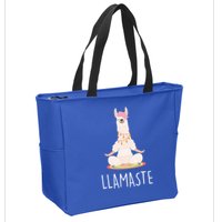 Llamaste Funny Lama Zip Tote Bag