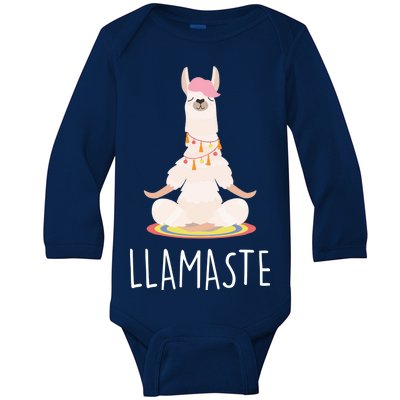 Llamaste Funny Lama Baby Long Sleeve Bodysuit