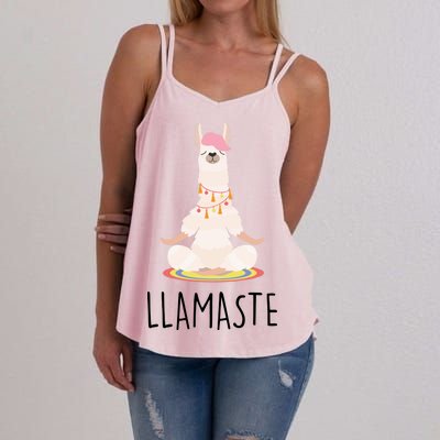 Llamaste Funny Lama Women's Strappy Tank