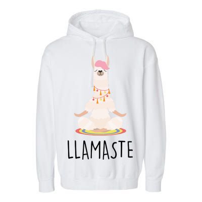 Llamaste Funny Lama Garment-Dyed Fleece Hoodie