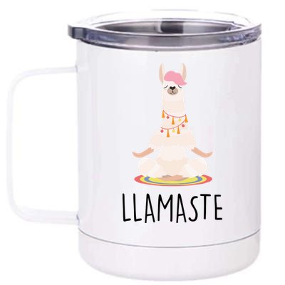 Llamaste Funny Lama 12 oz Stainless Steel Tumbler Cup