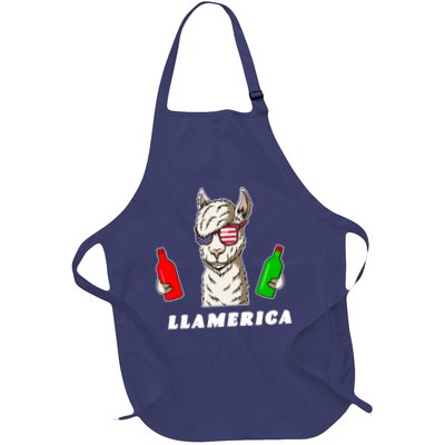 Llamerica Funny USA Apron