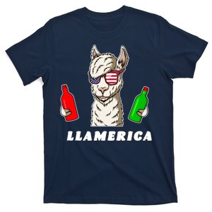 Llamerica Funny USA T-Shirt