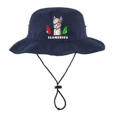 Llamerica Funny USA Legacy Cool Fit Booney Bucket Hat