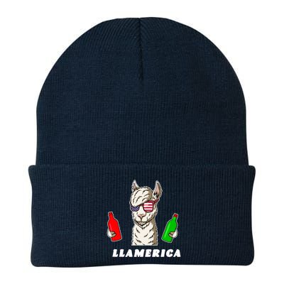 Llamerica Funny USA Beanie