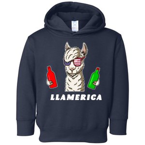 Llamerica Funny USA Toddler Hoodie