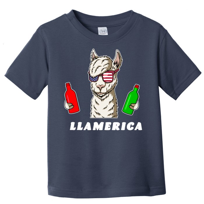 Llamerica Funny USA Toddler T-Shirt