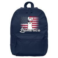 Llamerica Merica Flag 16 in Basic Backpack