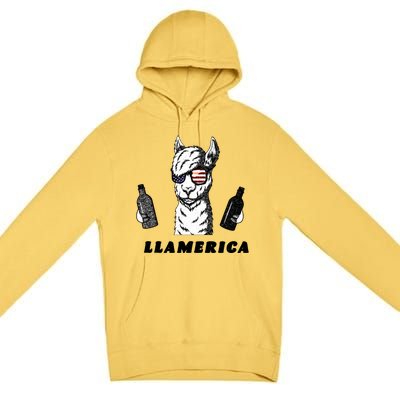 Llamerica Vintage Premium Pullover Hoodie