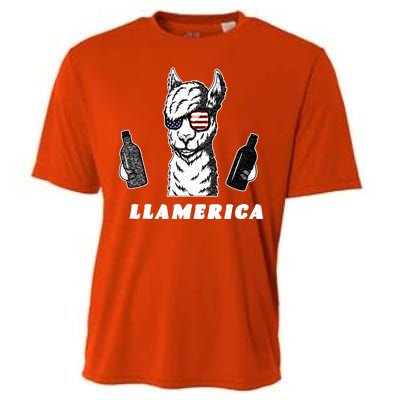 Llamerica Vintage Cooling Performance Crew T-Shirt