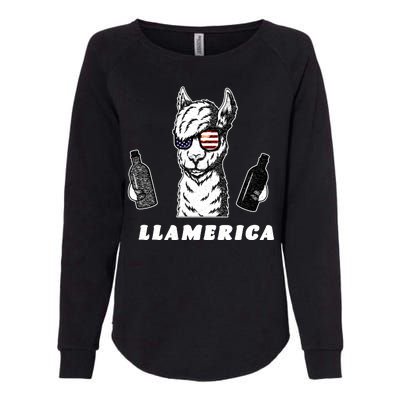 Llamerica Vintage Womens California Wash Sweatshirt