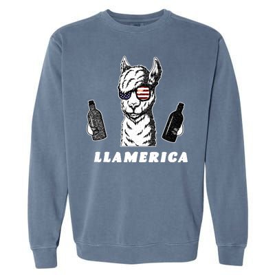 Llamerica Vintage Garment-Dyed Sweatshirt