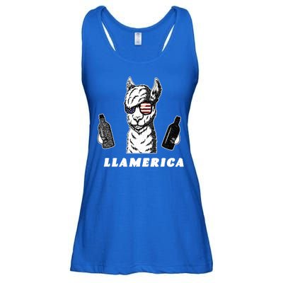 Llamerica Vintage Ladies Essential Flowy Tank