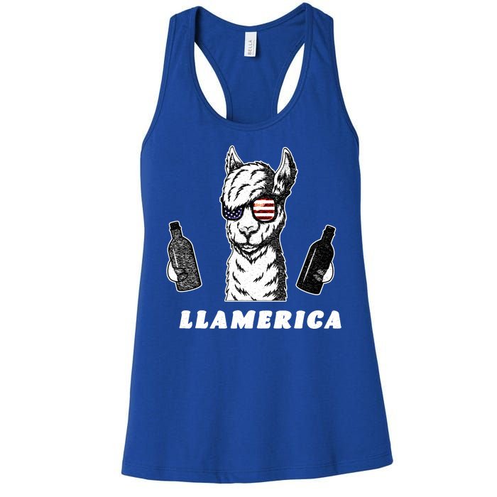 Llamerica Vintage Women's Racerback Tank