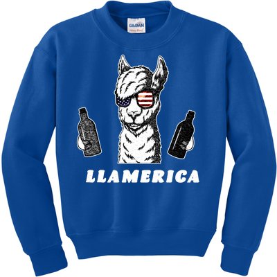 Llamerica Vintage Kids Sweatshirt