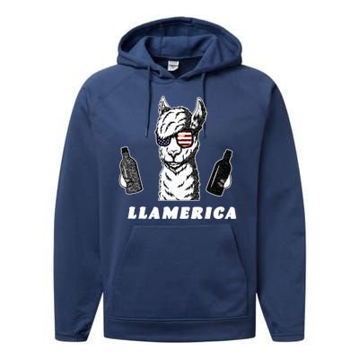 Llamerica Vintage Performance Fleece Hoodie