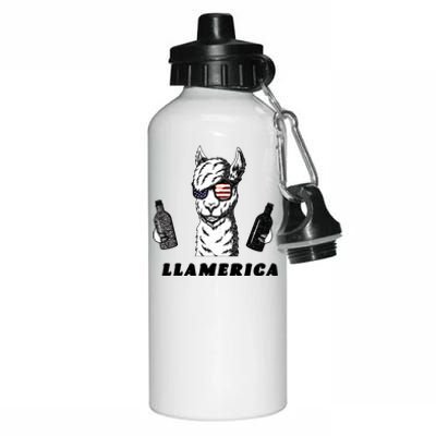 Llamerica Vintage Aluminum Water Bottle