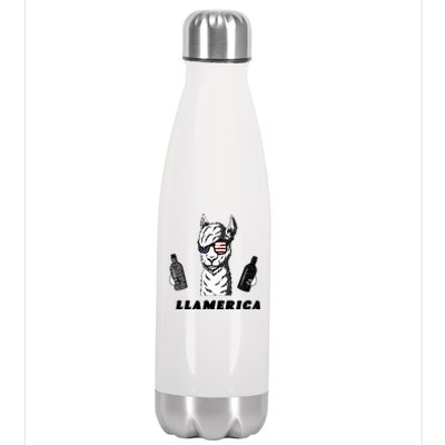 Llamerica Vintage Stainless Steel Insulated Water Bottle