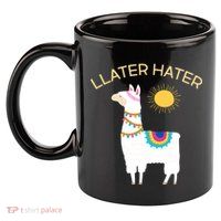 Llater Hater Llama 11oz C Handle Ceramic Mug
