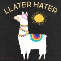 Llater Hater Llama 11oz C Handle Ceramic Mug